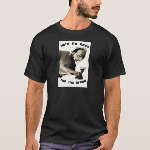hate the deed not the breed pitbull T-Shirt