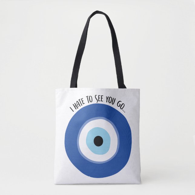 Hate To See You Go and Dizzy Logo Combo Tote (Front)