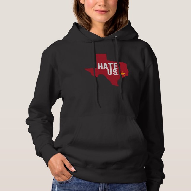 Hate Us Houston Baseball Proud Hoodie (Front)