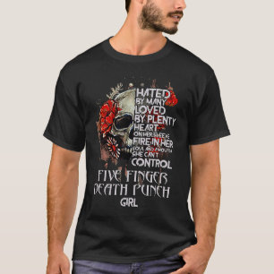 Hated By Many Loved By Plenty Heart Stronger Girls T-Shirt