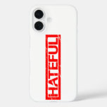 Hateful Stamp iPhone 16 Case