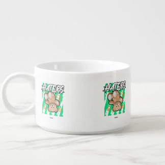 HATERS Teddy Bear - Embrace the Love with a Touch Bowl