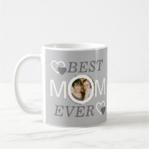 Hates Pink Modern Mom Alternative Mothers Day Gray