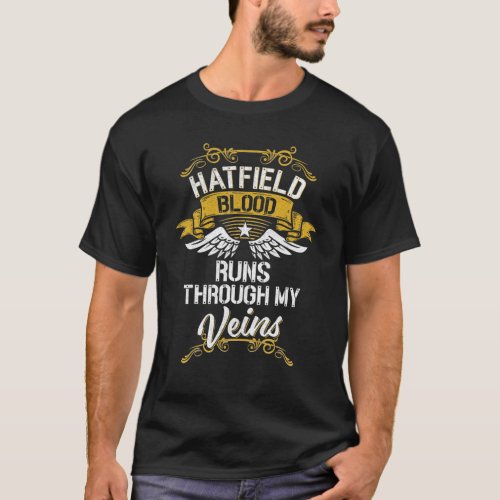 Hatfield Blood Runs Through My Veins T_Shirt