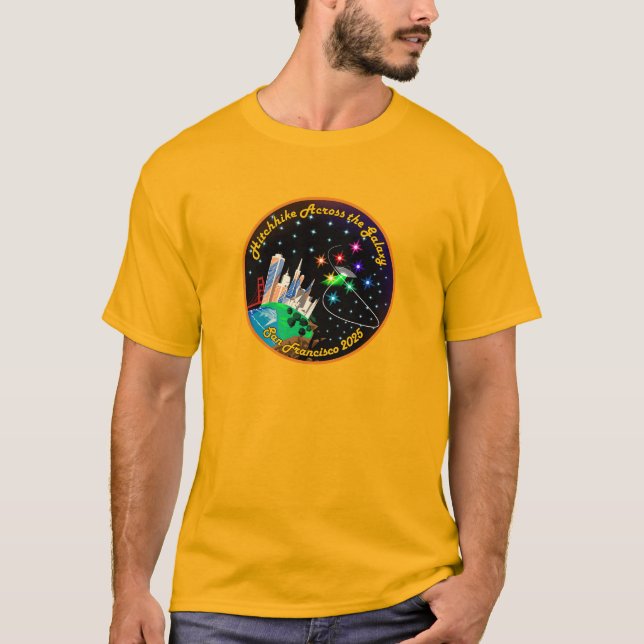 HATG center logo t-shirt (Light) (Front)