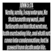 Hath Everlasting Life John 5 24 KJV