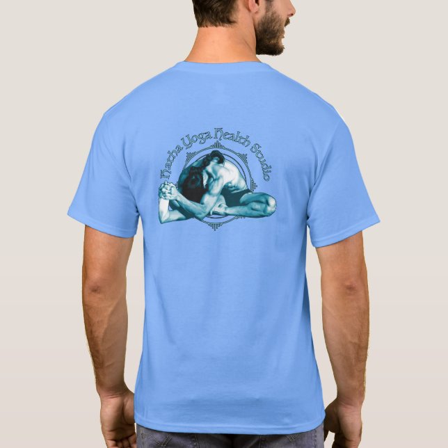 Hatha Yoga Health Studio T-Shirt (Back)
