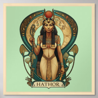 Hathor, Goddess of Feminility Framed Art
