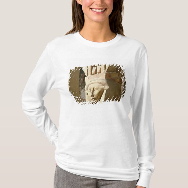 Hathor-headed column, from the Chapel of T-Shirt