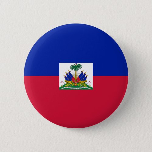 Hatian Flag Pinback Button