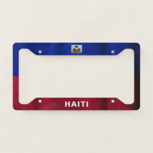 Hatian License Plate Frame