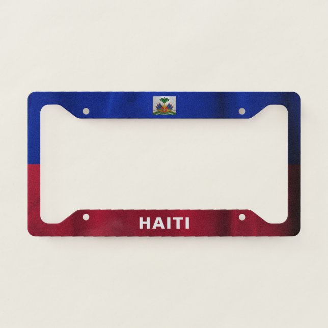 Hatian License Plate Frame (Front)