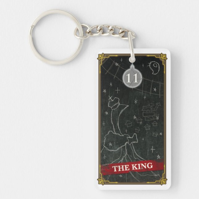 Hatoful Advent calendar 11: The King Keychain (Front)