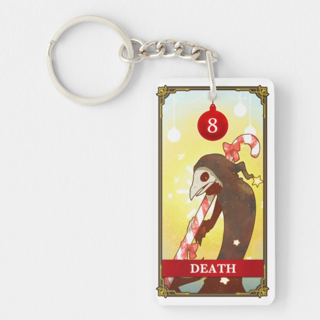 Hatoful Advent calendar 8: Death Keychain (Front)