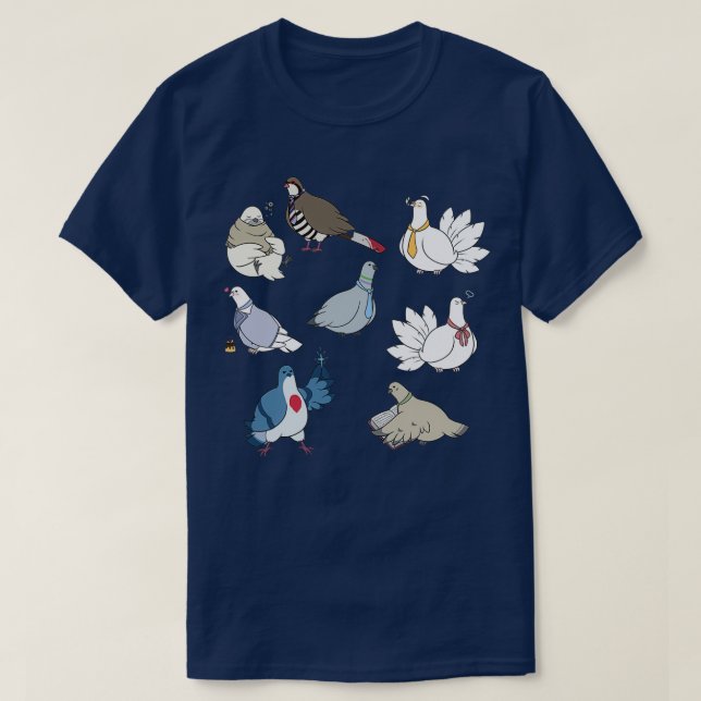 Hatoful Boyfriend T-Shirt (Design Front)