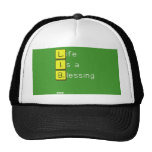 Life 
 Is a 
 Blessing
   Hats