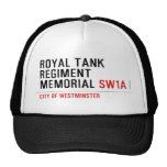 royal tank regiment memorial  Hats