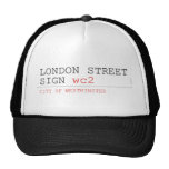 LONDON STREET SIGN  Hats