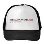 Prosecco avenue  Hats