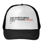 Your NameKAMOHO StreetTHUSONG  Hats