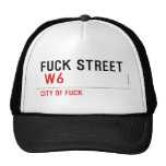 FUCK street   Hats