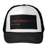 canot place  Hats