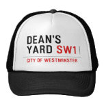 Dean's yard  Hats