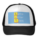 Game
 Letter
 Tiles  Hats