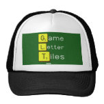 Game
 Letter
 Tiles  Hats