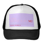 I Love MONiCA.SY  Hats