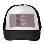 Game
 Letter
 Tiles  Hats