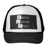 Game
 Letter
 Tiles  Hats