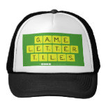 Game
 Letter
 Tiles  Hats