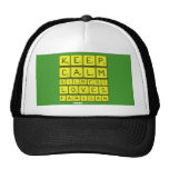 Keep 
 Calm 
 Gilbert 
 Loves 
 Faridah   Hats
