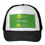 'Nolla 
 loves
 Popcat'  Hats