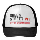 Greek Street  Hats