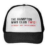the Hampton  MWB Club  Hats