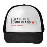 ELIZABETH U. CUMBERLAND  Hats
