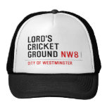 LORD'S CRICKET GROUND  Hats