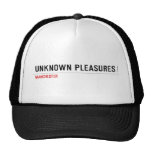 unKNOWN PLEASURES  Hats