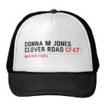 Donna M Jones Clover Road  Hats