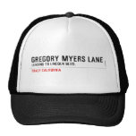 Gregory Myers Lane  Hats