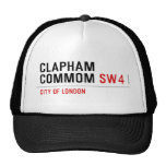 Clapham Commom  Hats