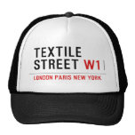 Textile Street  Hats
