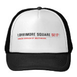 Lorrimore Square  Hats