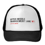Upper Middle Management Lane  Hats