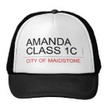 AMANDA class 1C  Hats