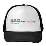Jan Boland Stockport MDU  Hats