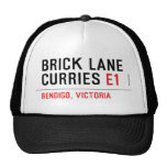 brick lane  curries  Hats