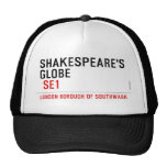 Shakespeare's globe   Hats